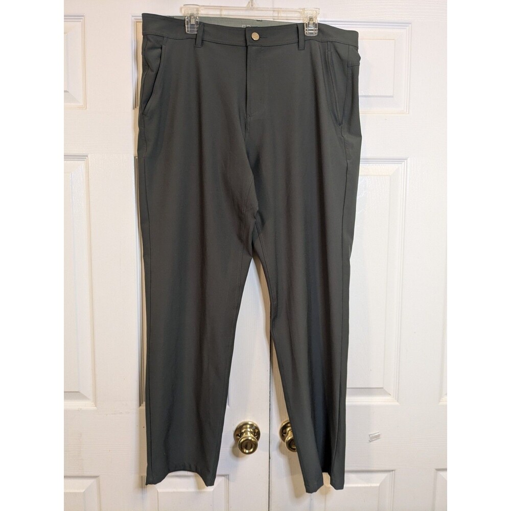 Free Fly Nomad Pants Men’s 38x32 Gray Stretch Performance Travel Golf Chino UPF